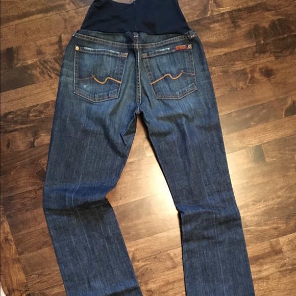 Sevens: maternity jeans, perfect condition, sz 27