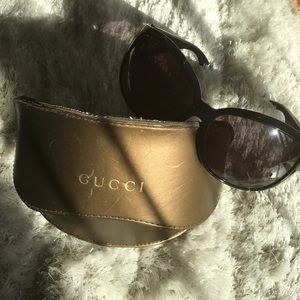 Gucci Medallion Sunglasses