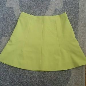 J.Crew Neon Skater Skirt Sz 6