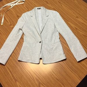 Express Heather Gray Blazer EUC