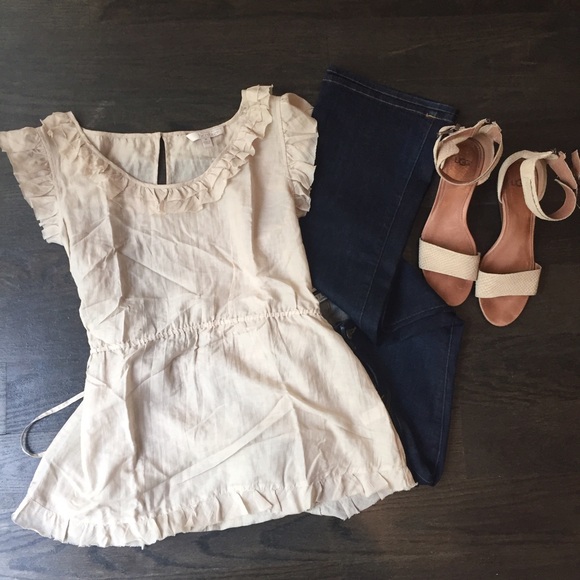 Banana Republic Cotton Top!