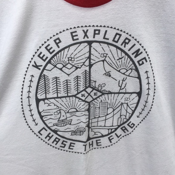 SOLD Keep Exploring Graphic Tee - Picture 2 of 3