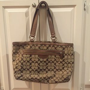 Brown Coach purse