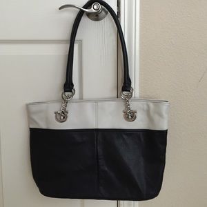 Tignanello leather tote