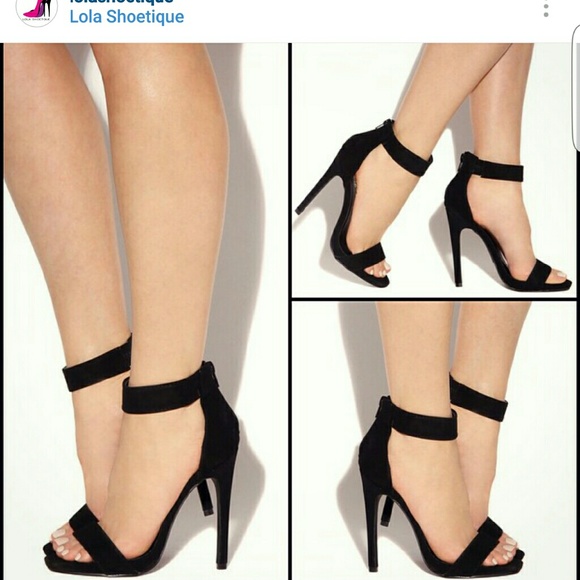 Black. Qupid Heels. Size 9. From Lola Shoetique