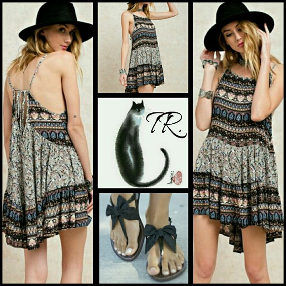 ๐ดSpring Printed Dress - Picture 4 of 6