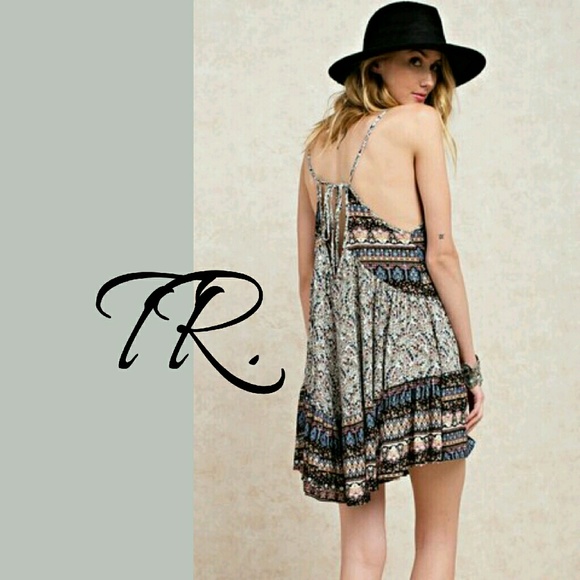 ๐ดSpring Printed Dress - Picture 2 of 6