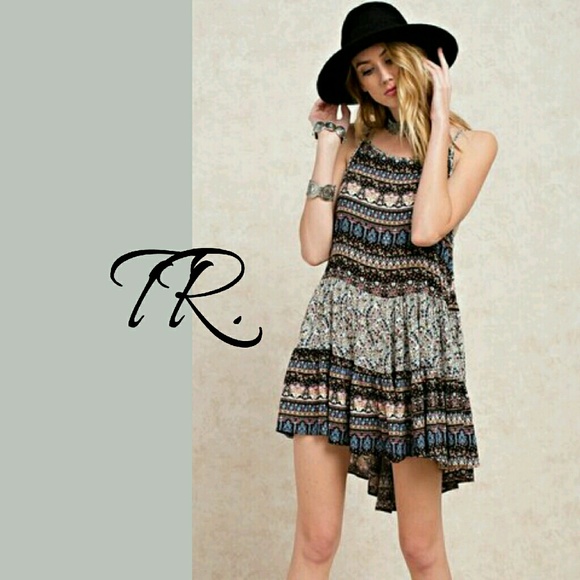 ๐ดSpring Printed Dress - Picture 3 of 6