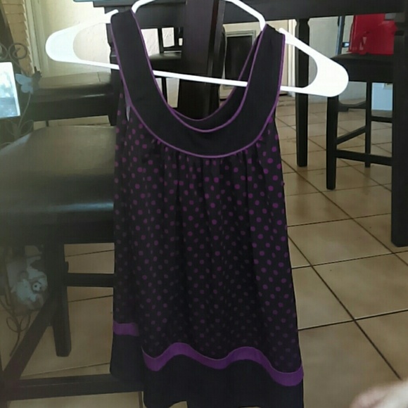 Rampage polka-dot blouse - Picture 2 of 3