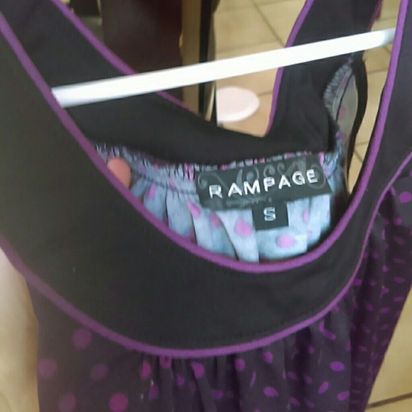 Rampage polka-dot blouse - Picture 3 of 3