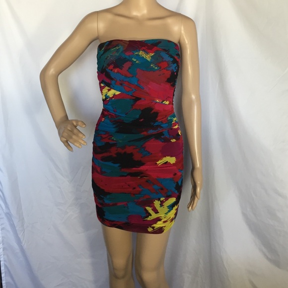 Charlotte Russe colorful dress!