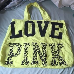 PINK canvas bag