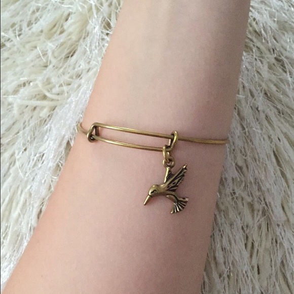 Alex and Ani Hummingbird Charm