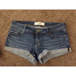 A&F jean shorts