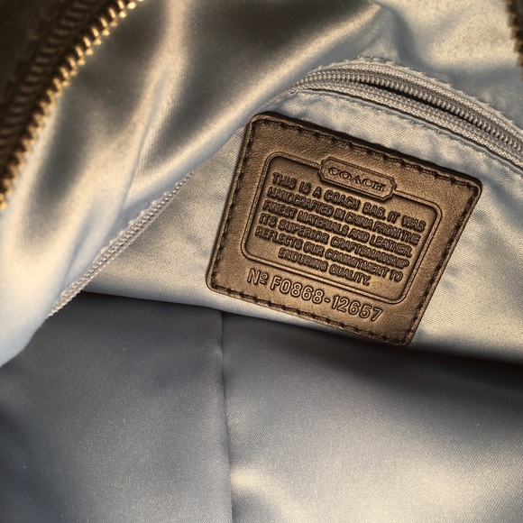 Authentic Black Coach Zoe Hobo - Picture 4 of 4