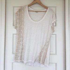 Anthropology Crocheted Top