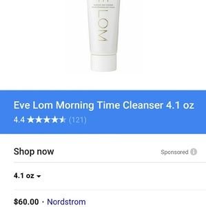 Eve Lom Morning Time Cleanser