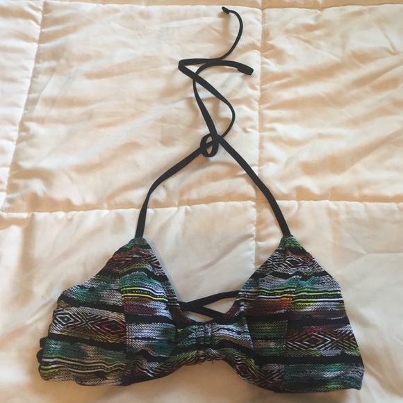 Strappy Tribal Bikini Top