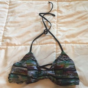 Strappy Tribal Bikini Top