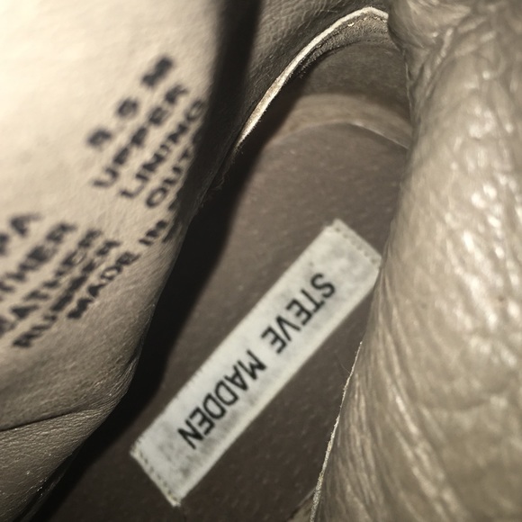 Steve Madden combat boots - Picture 4 of 4