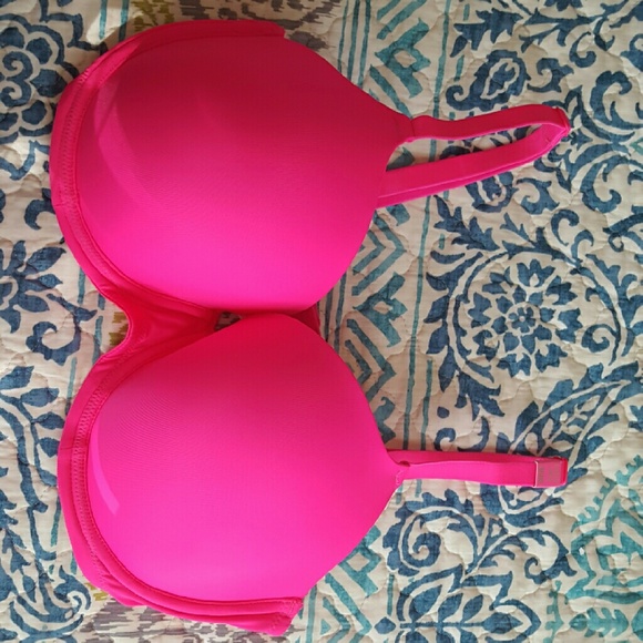 Pink bra