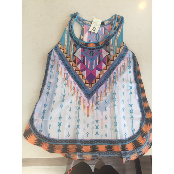 Printed ethnic top - Picture 4 of 4