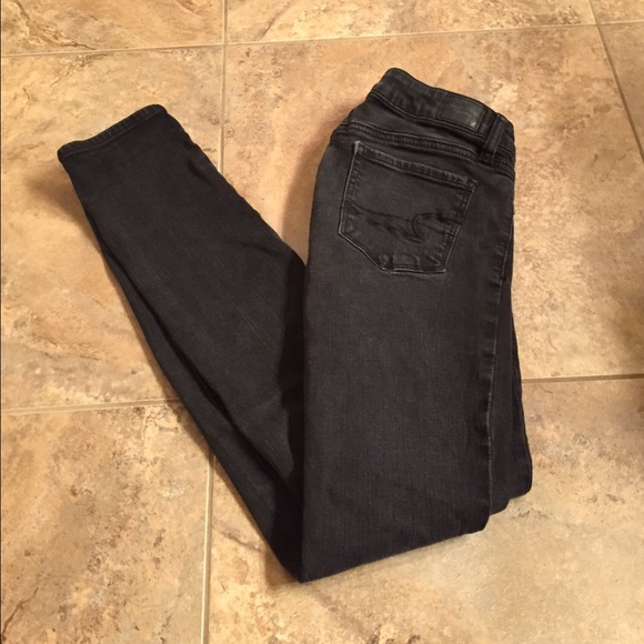 American Eagle Outfitters Denim - Black AE Skinny Jeans