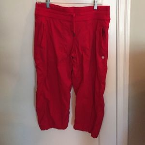 Lululemon Studio Crop , drawstring leg