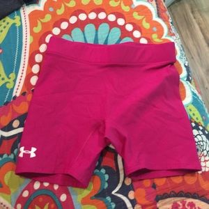 Under armor compression shorts