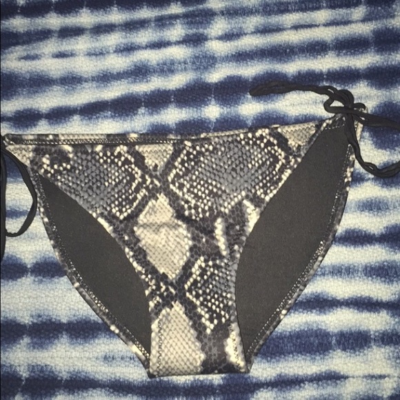 Snakeskin neoprene bottoms