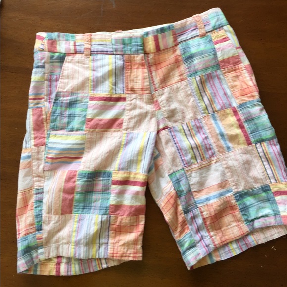 JCrew Plaid Bermuda Shorts