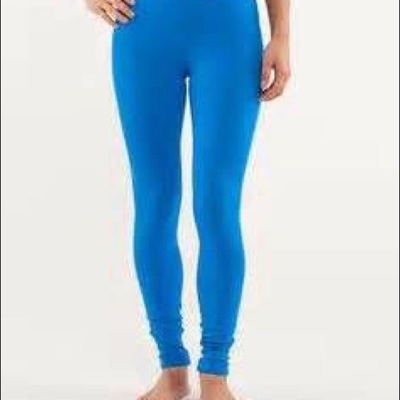 Blue lululemon leggings