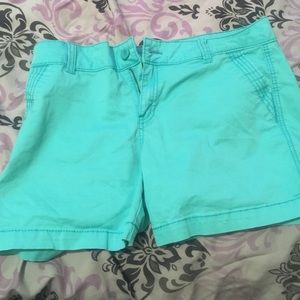 Baby blue shorts