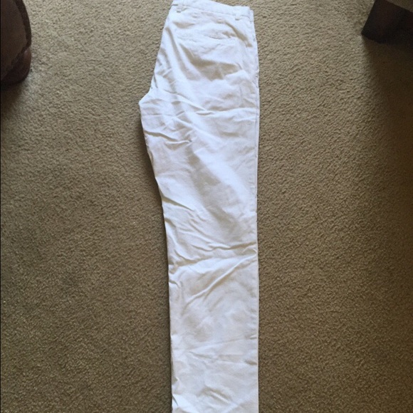 Altea Pants - Altea White Cotton Canvas Slim Fit Pants Altea Pants - Altea White Cotton Canvas Slim Fit Pants