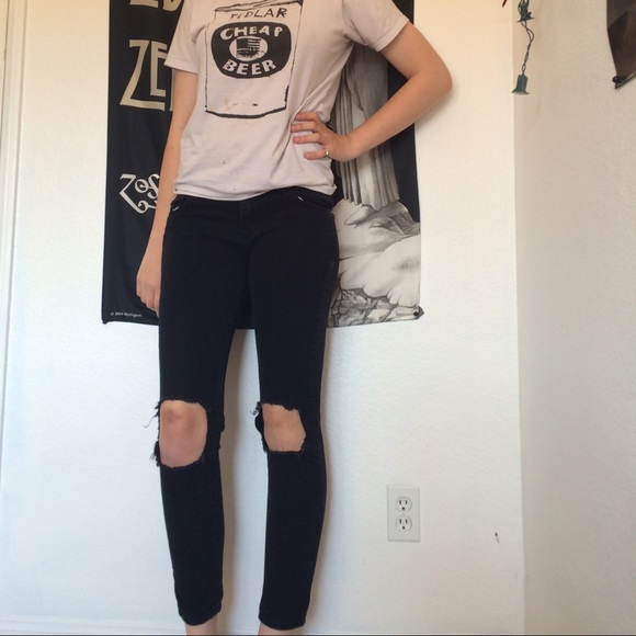 Forever 21 Black Skinny Jeans