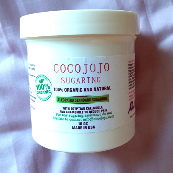 Organic sugar wax