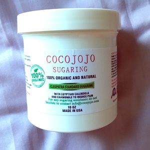 Organic sugar wax