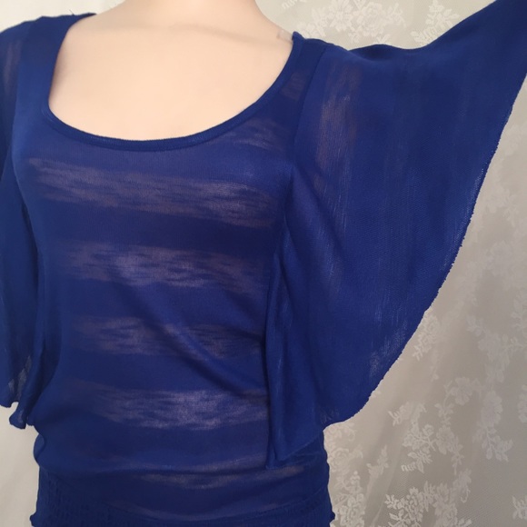 Amazing royal blue blouse FINAL CLEARANCE - Picture 4 of 4