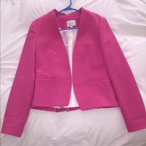 LOFT hot pink blazer