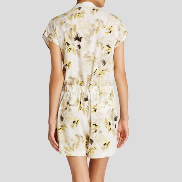 Gorgeous DKNY Yellow Floral Romper - Picture 2 of 2