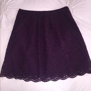 LOFT lace skirt