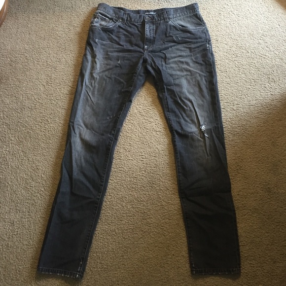 Dolce & Gabbana Steel Grey Denim Jeans - Picture 1 of 4