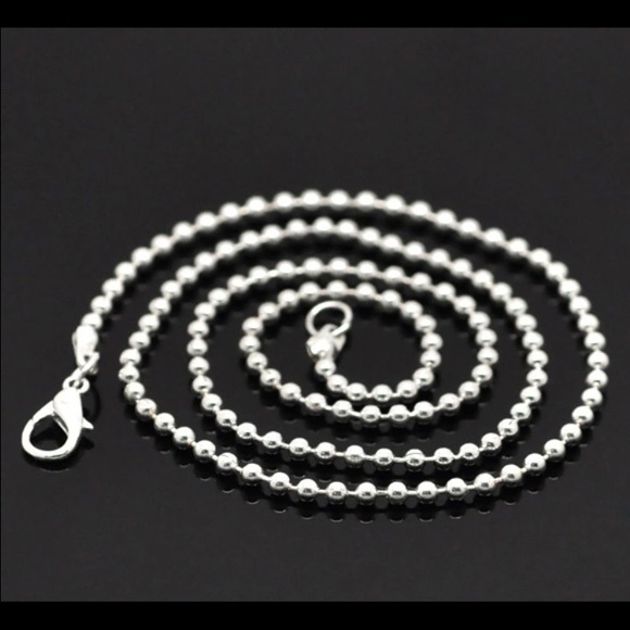 Rose Quartz Vintage Moon Necklace - Picture 2 of 2