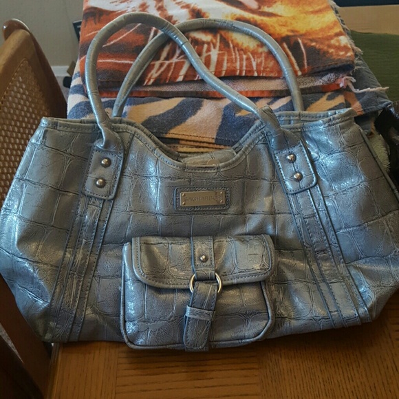 Gray purse