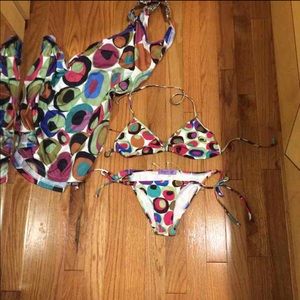 Desigual bikini and coverup