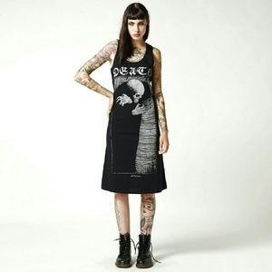 RARE XL Disturbia death dress!