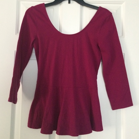 Express Peplum Top