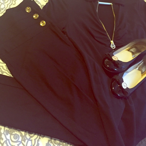 Tight black dress pants/slacks