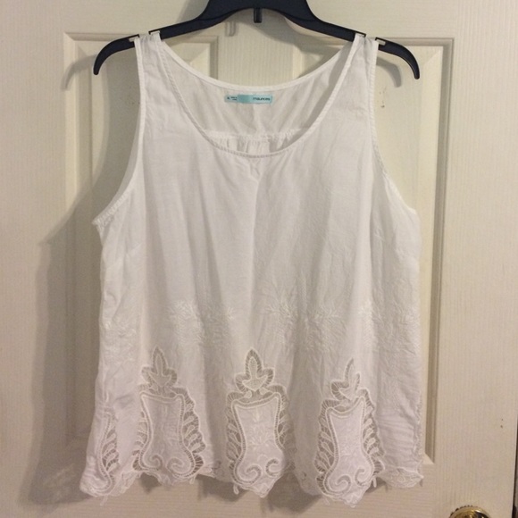 Maurice's lace tank top