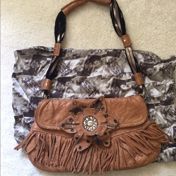 Super Soft Leather Fringe Bag